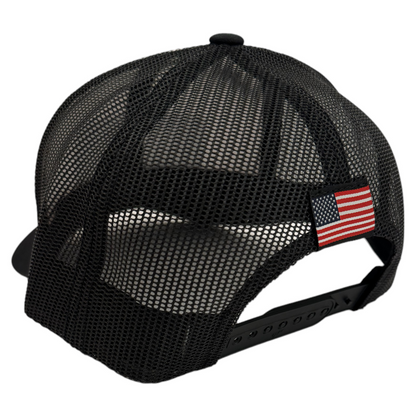 Intrepid Snapback Hat  (Blk/Blk)